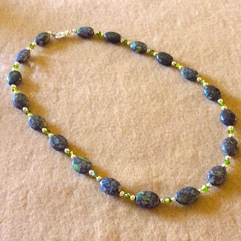 Jasper & Swarovski Necklace